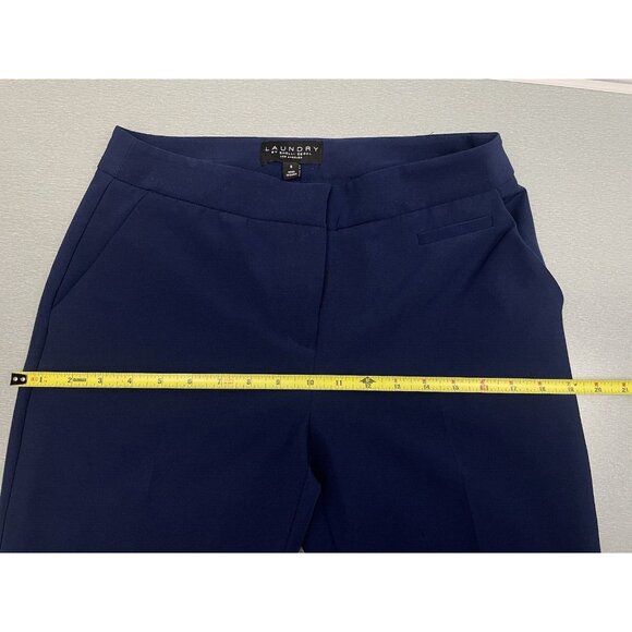 Women’s Laundry by Shelli Segal Navy Blue Dress Pants 6 - Picture 13 of 13